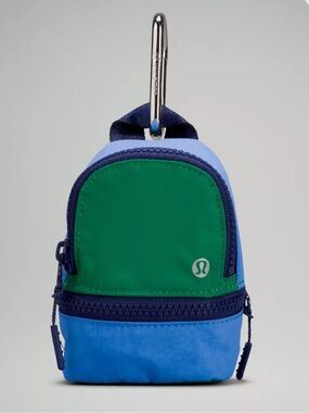 Lululemon City Adventure Nano Backpack in Emerald Ice / Blue Nile OS - EUC!